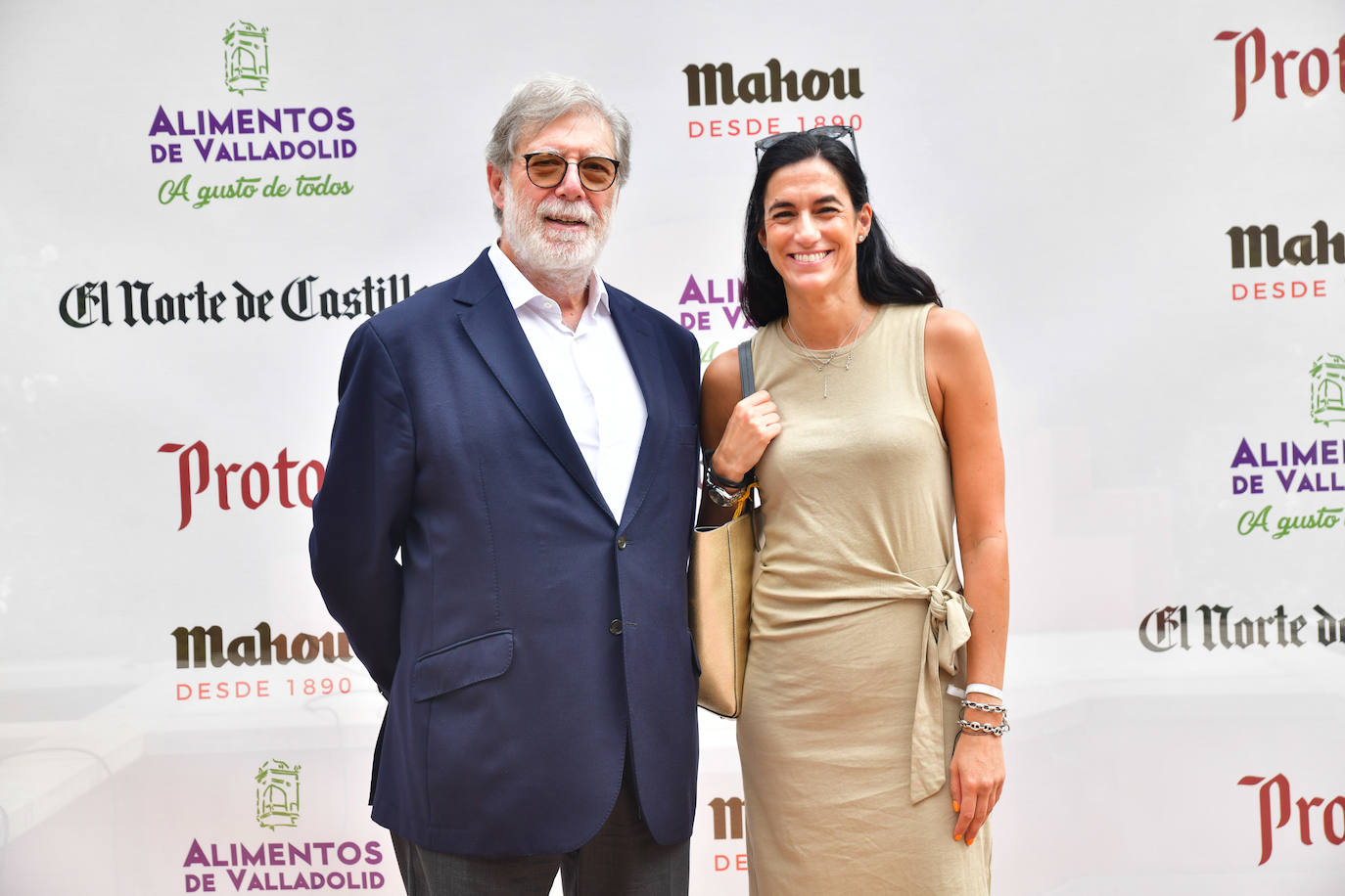 Santiago Aparicio (presidente de CEOE CYL) Y Cristina Liquete (CEOE CYL).