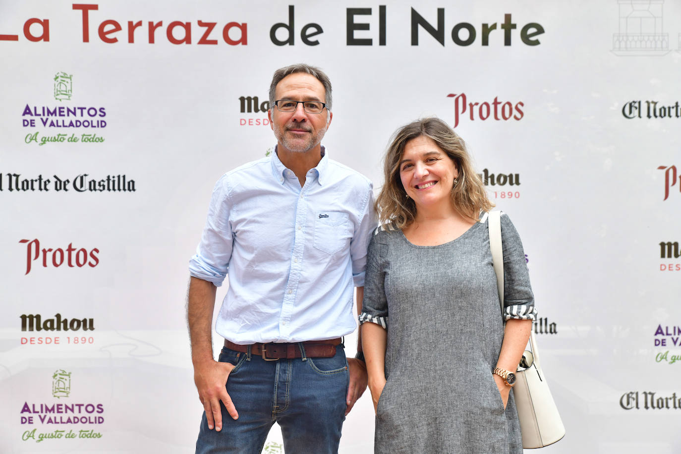 César López (Prohidro Ingeniería) y Celia Álvarez.