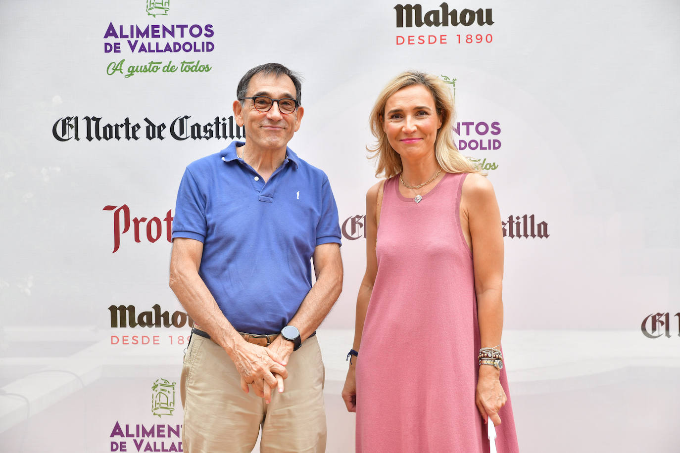 José Ángel de Castro y Marina Fernández Salvador (Banco de Voluntarios).