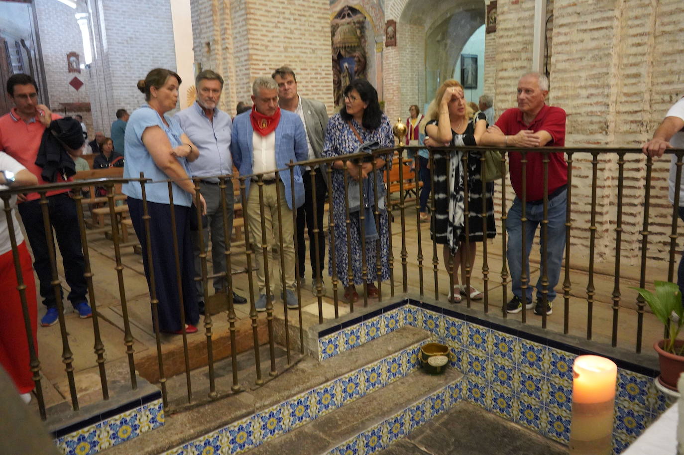 Ofrenda de Los Cirios en Santa María la Real de Nieva