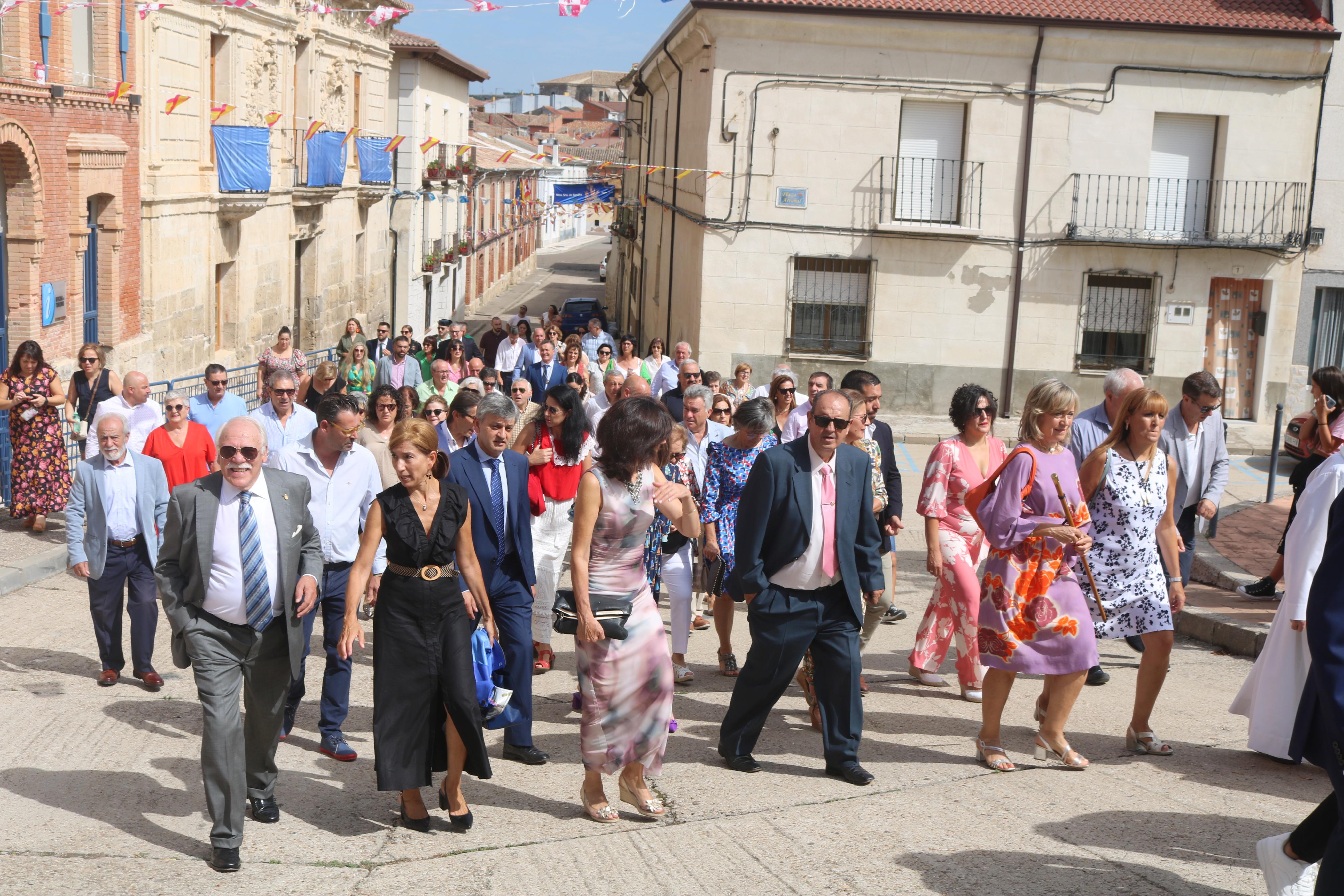 Baltanás se rinde a la Virgen de Revilla