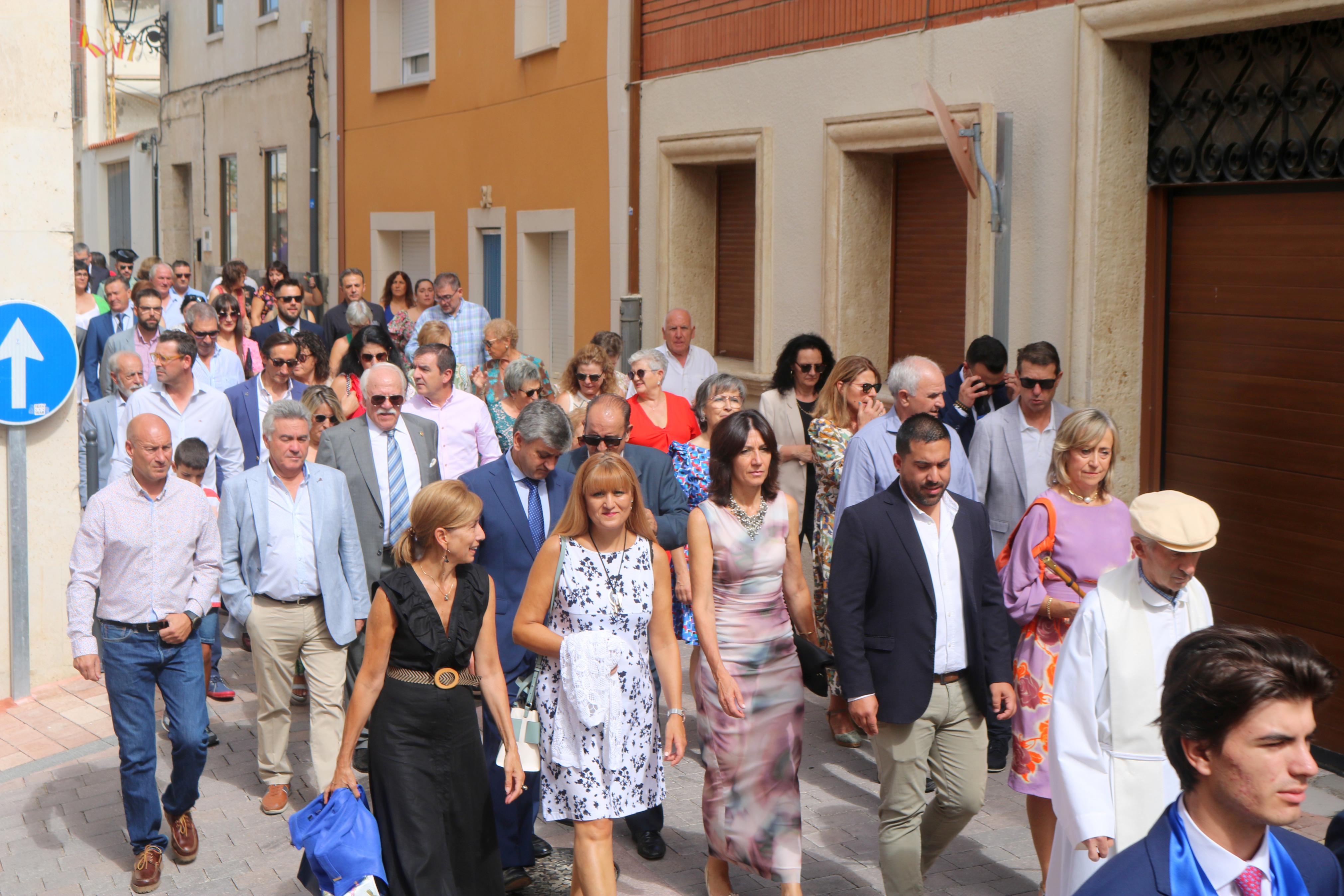 Baltanás se rinde a la Virgen de Revilla