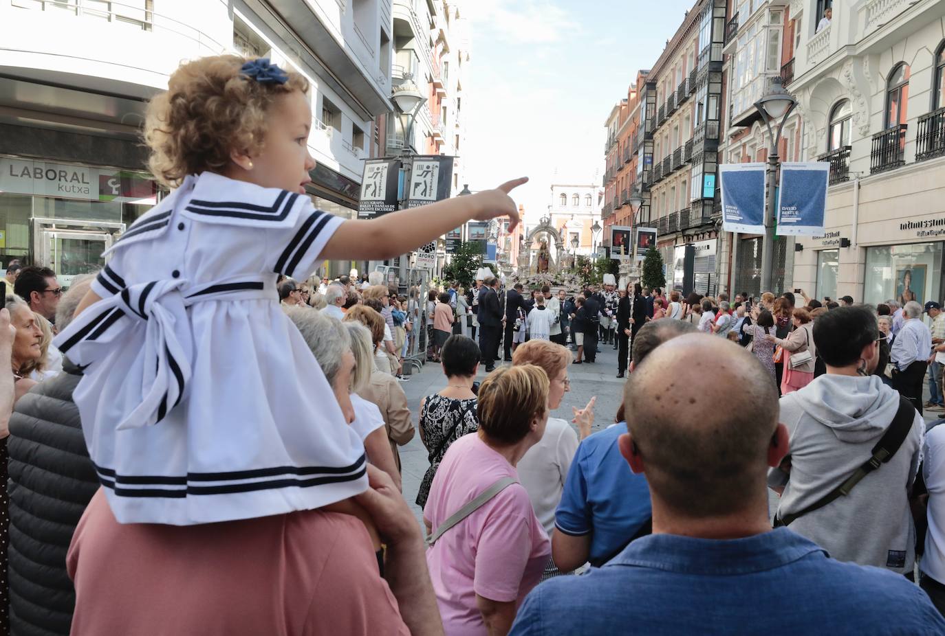 Misa y procesión de Nuestra Señora de San Lorenzo en las Fiestas de Valladolid