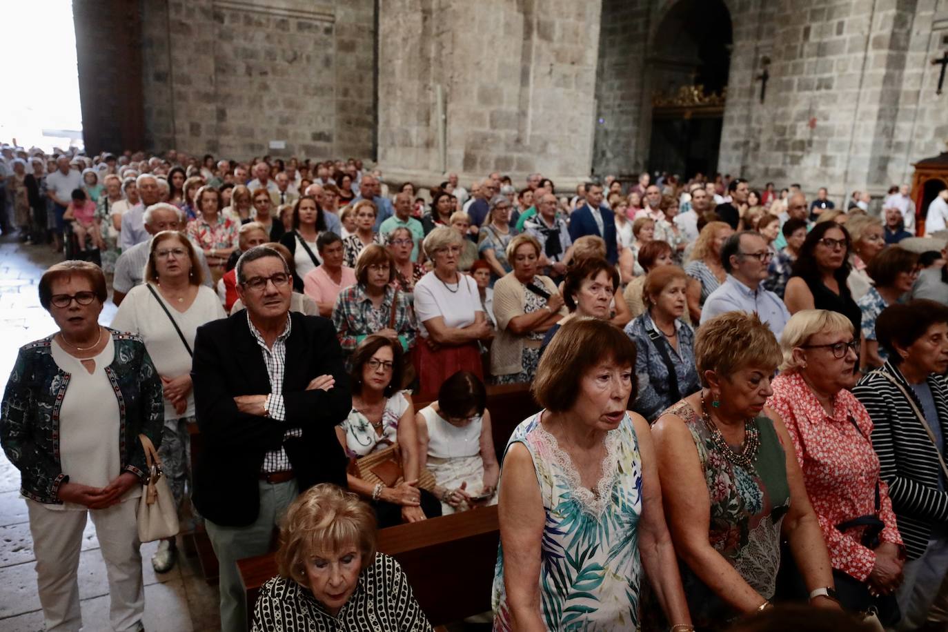 Misa y procesión de Nuestra Señora de San Lorenzo en las Fiestas de Valladolid