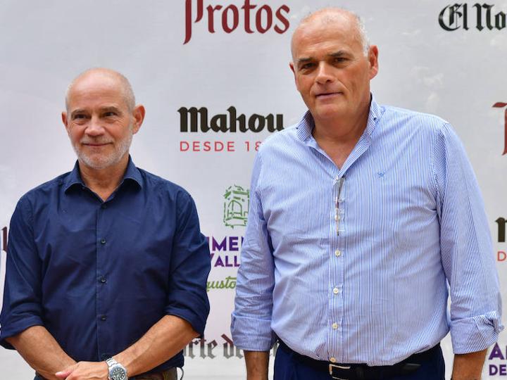 Víctor Caramanzana (presidente de la Cámara de Comercio de Valladolid) y Javier Labarga (vicepresidente de la Cámara de Comercio de Valladolid).