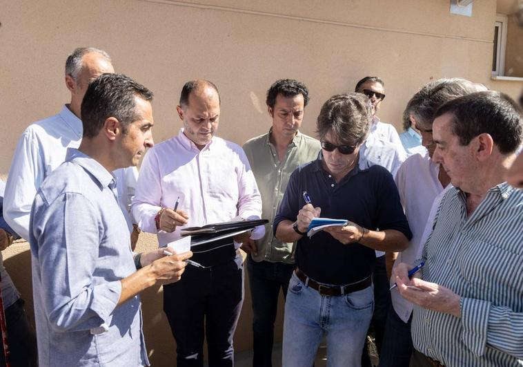 Un instante del tenso sorteo que se vivió en la plaza de toros de Valladolid.