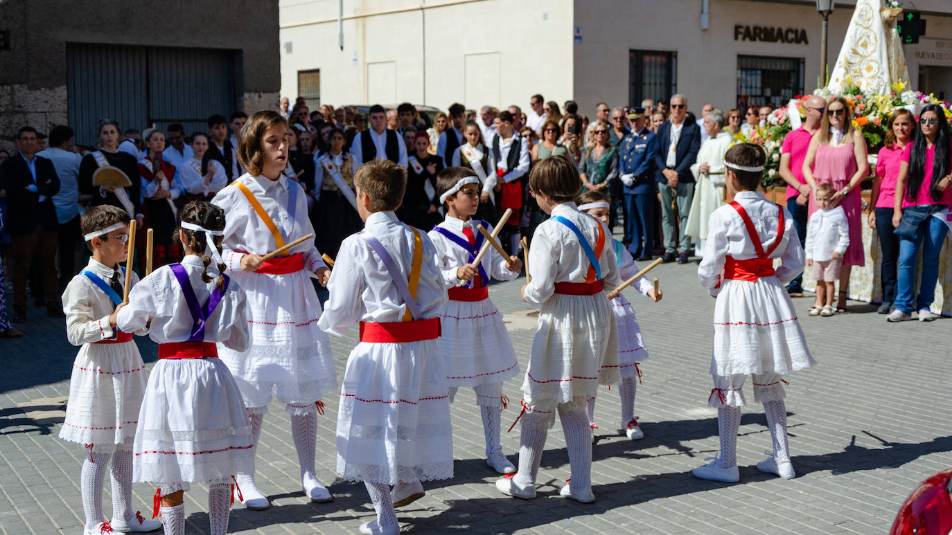 La Virgen de Gracia procesiona en Villanubla