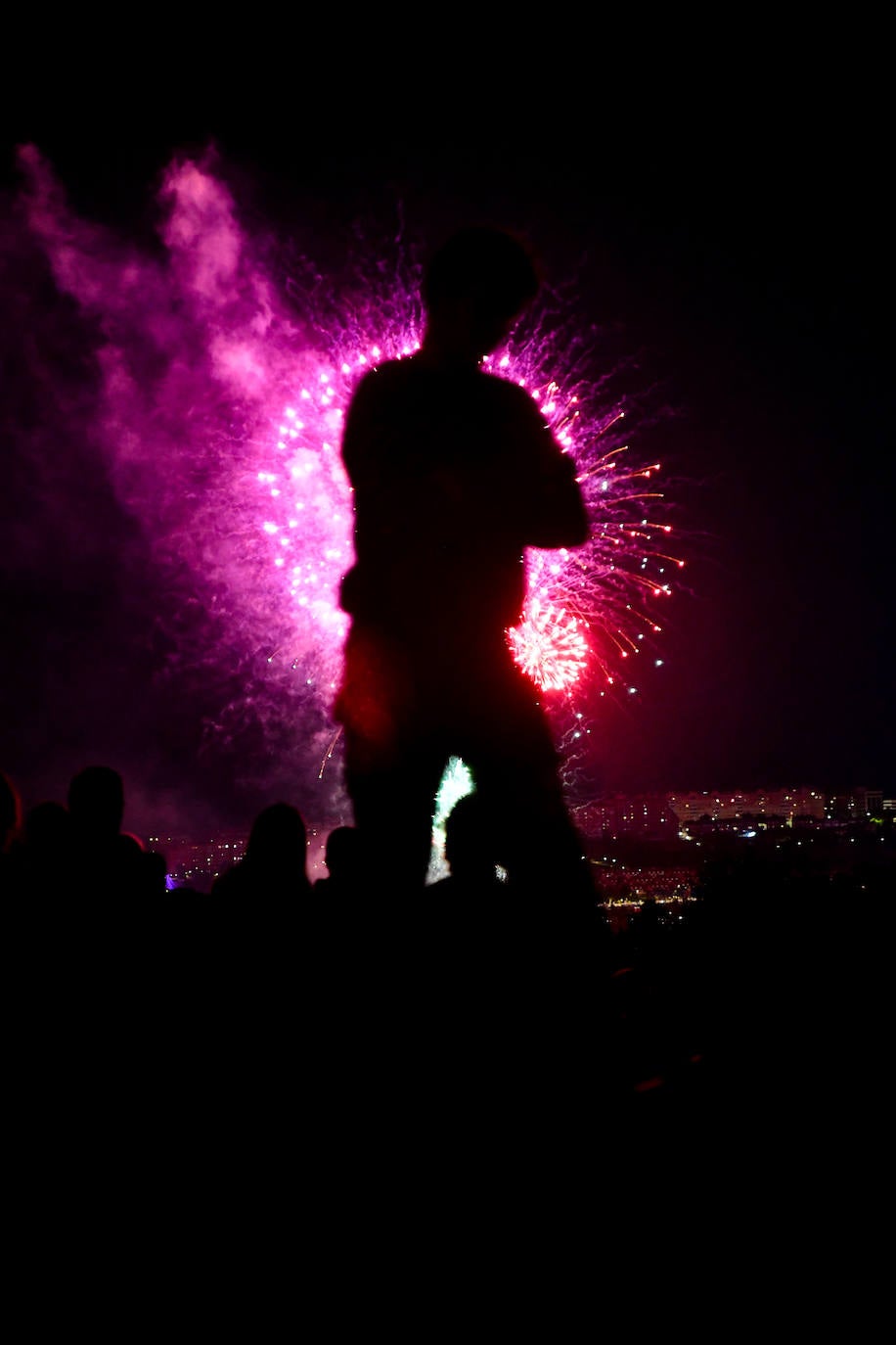 Los últimos fuegos artificiales de estas Fiestas de Valladolid 2023