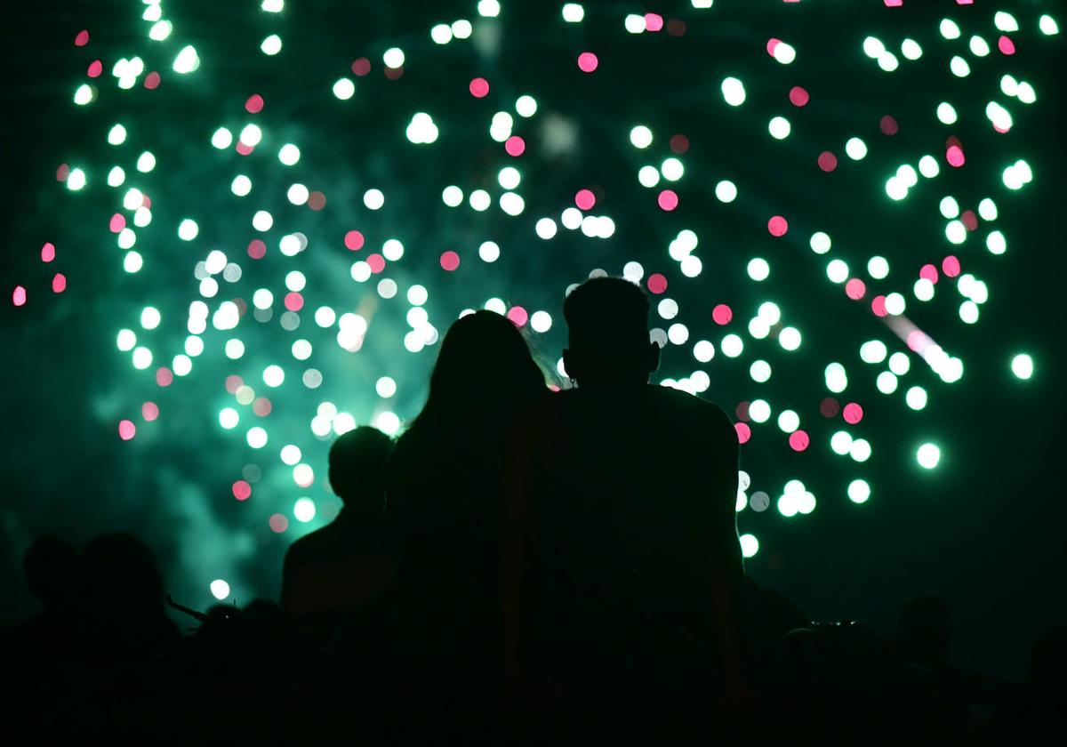 Los últimos fuegos artificiales de estas Fiestas de Valladolid 2023