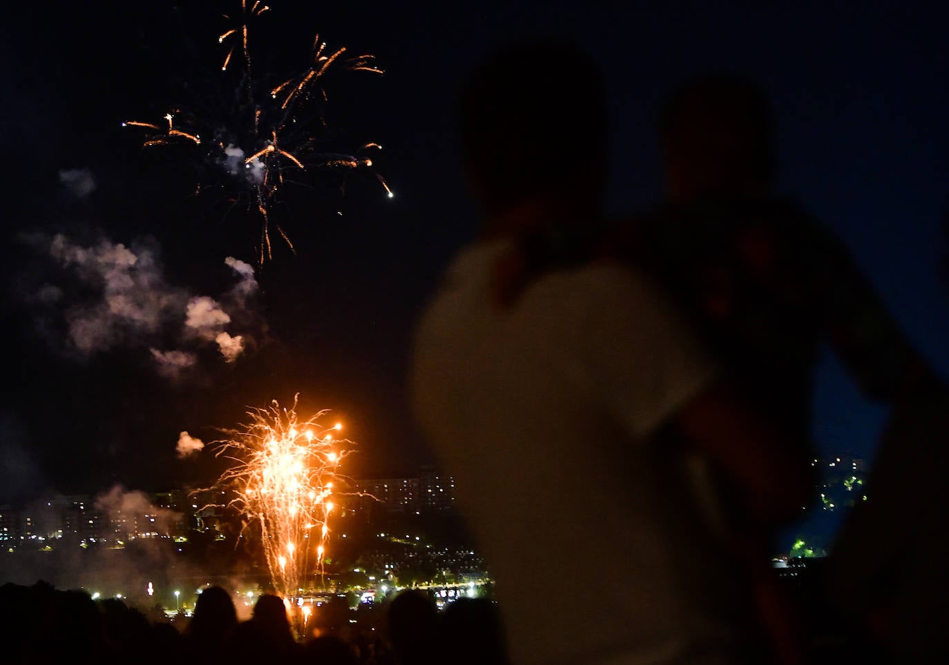 Los últimos fuegos artificiales de estas Fiestas de Valladolid 2023