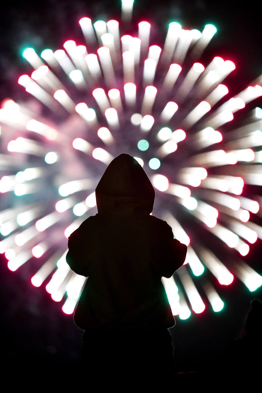 Los últimos fuegos artificiales de estas Fiestas de Valladolid 2023