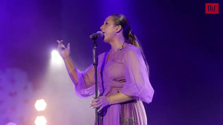 Locura flamenca con Niña Pastori y Antonio Carmona en la Plaza Mayor de Valladolid