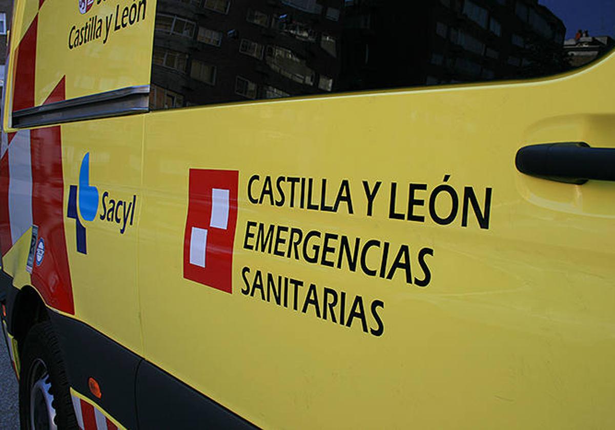 Una ambulancia de emergencias sanitarias.