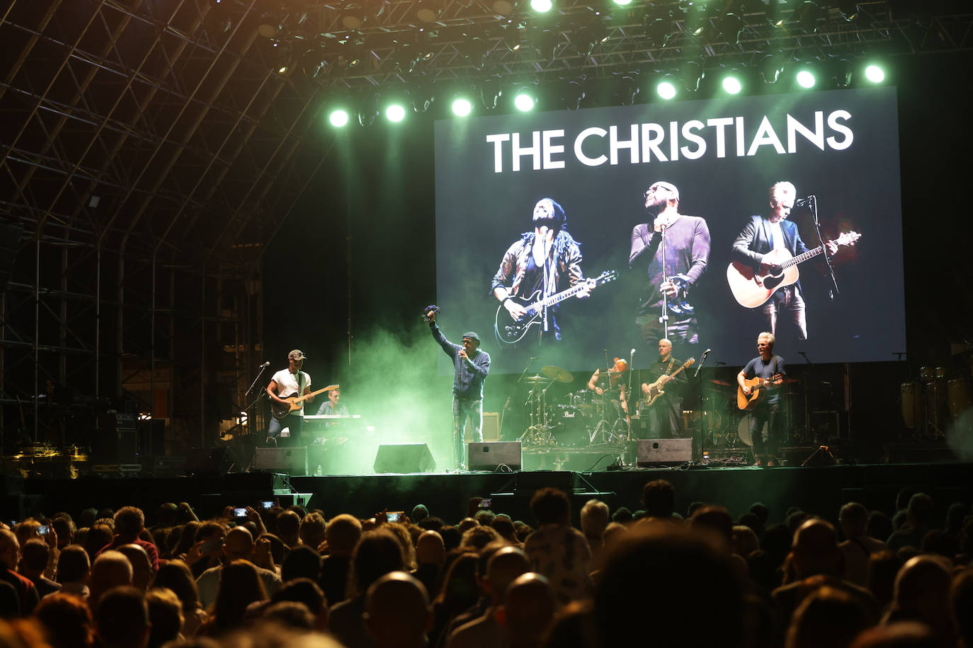 Los conciertos de la noche del sábado en la Plaza Mayor