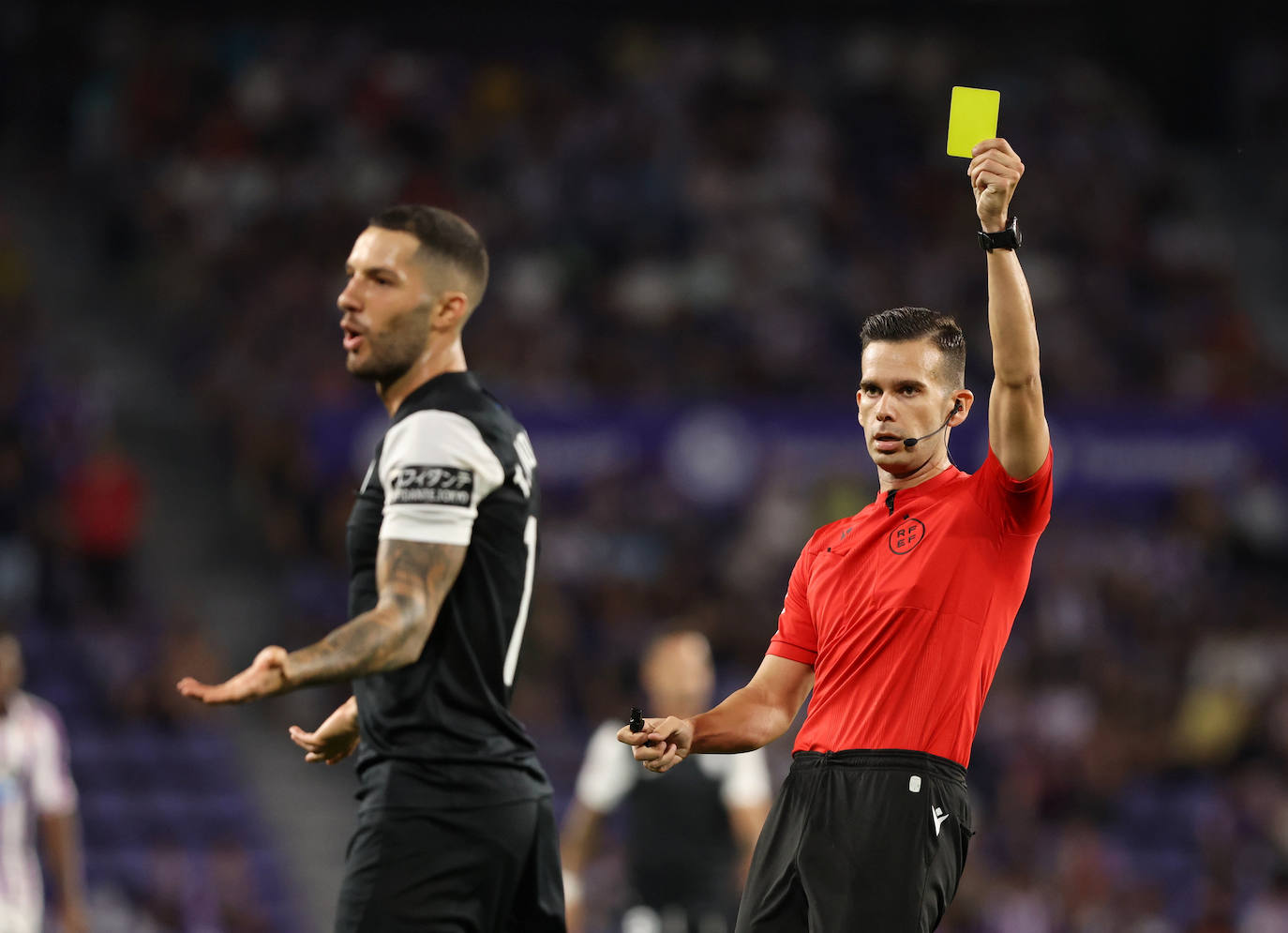 El partido entre el Real Valladolid y el Elche, en imágenes