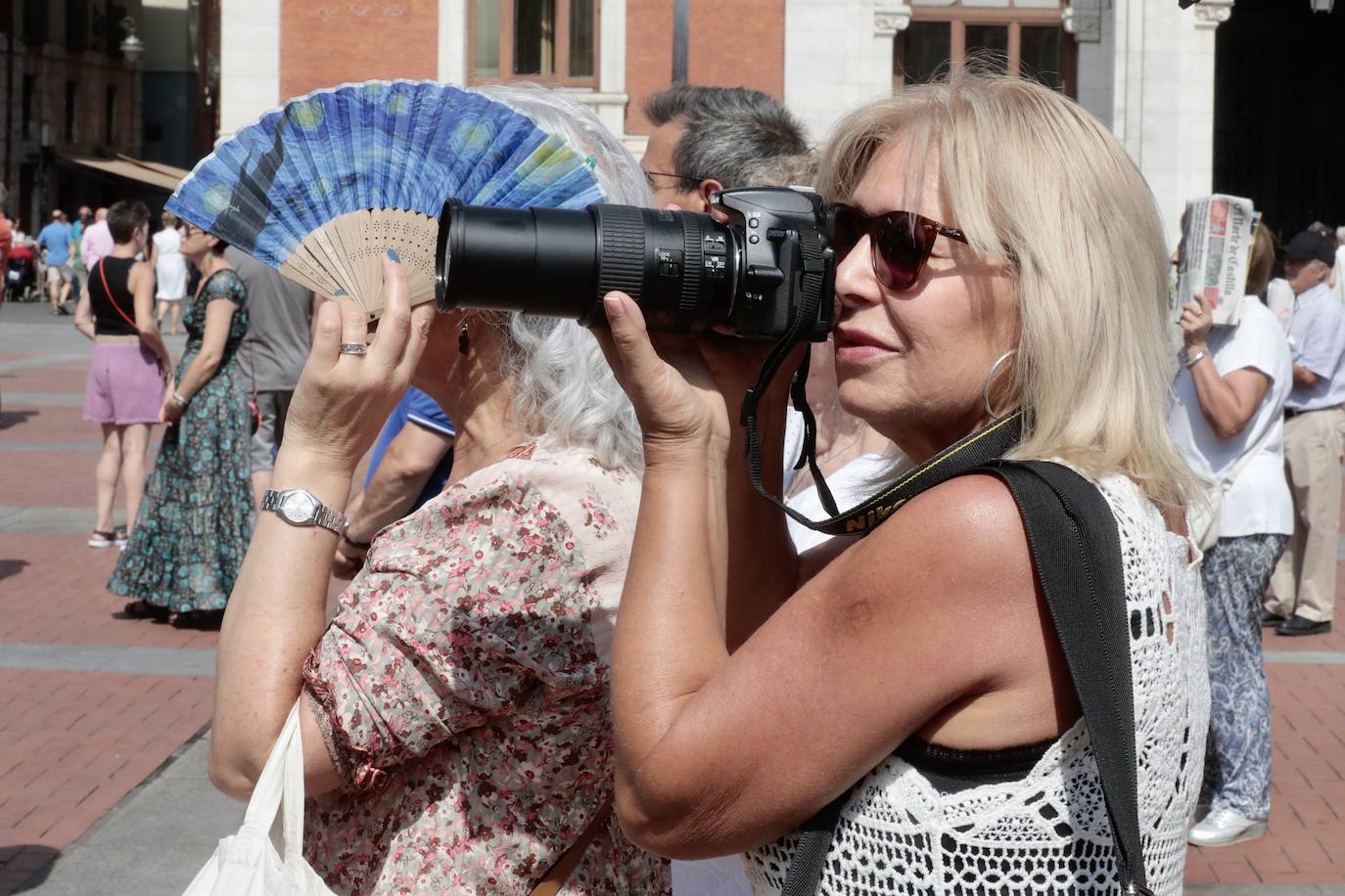 Actuación de La Banzanca en las Fiestas de Valladolid