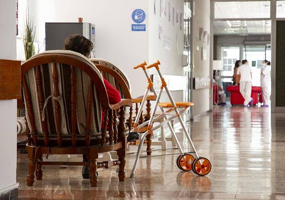 Imagen de archivo de la residencia de mayores Doctor Villacián, en Valladolid.