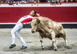 Javier Manso 'Balotelli', durante una de sus actuaciones.