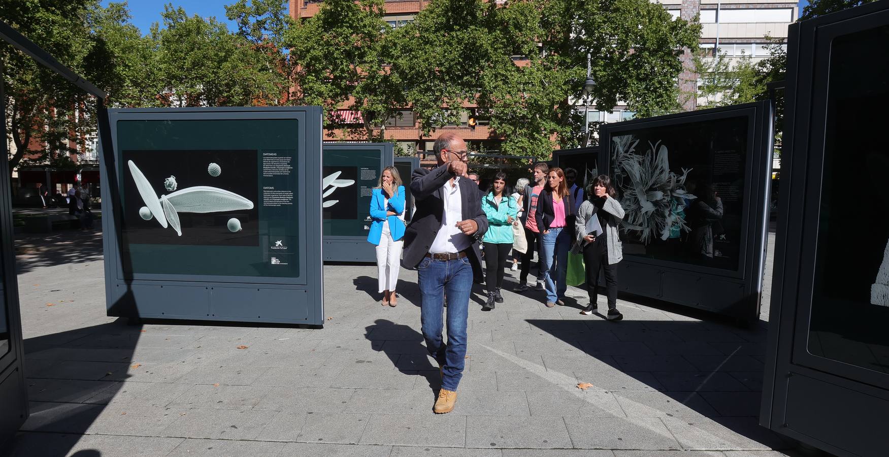 La exposición &#039;Nanocosmos&#039; llega al parque del Salón de Palencia