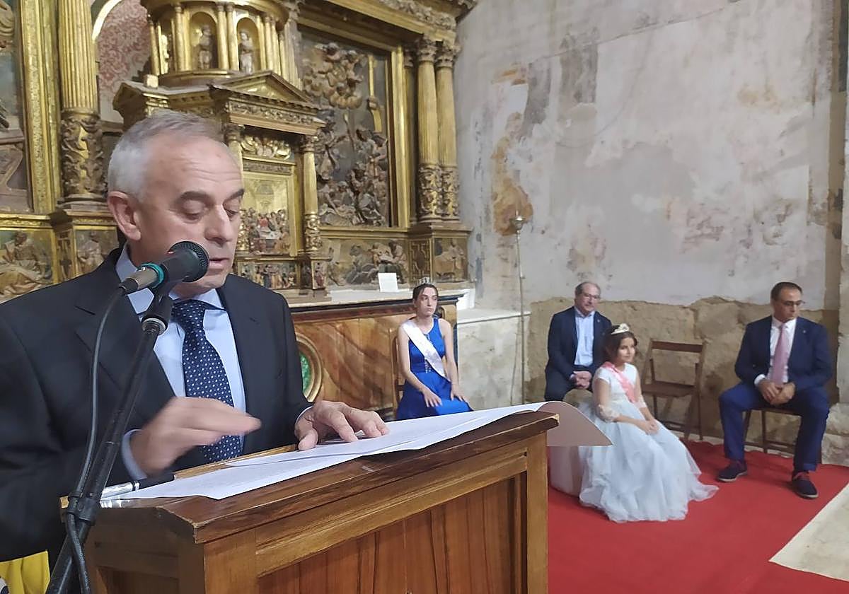 Jesús García Herrero pronuncia el pregón.