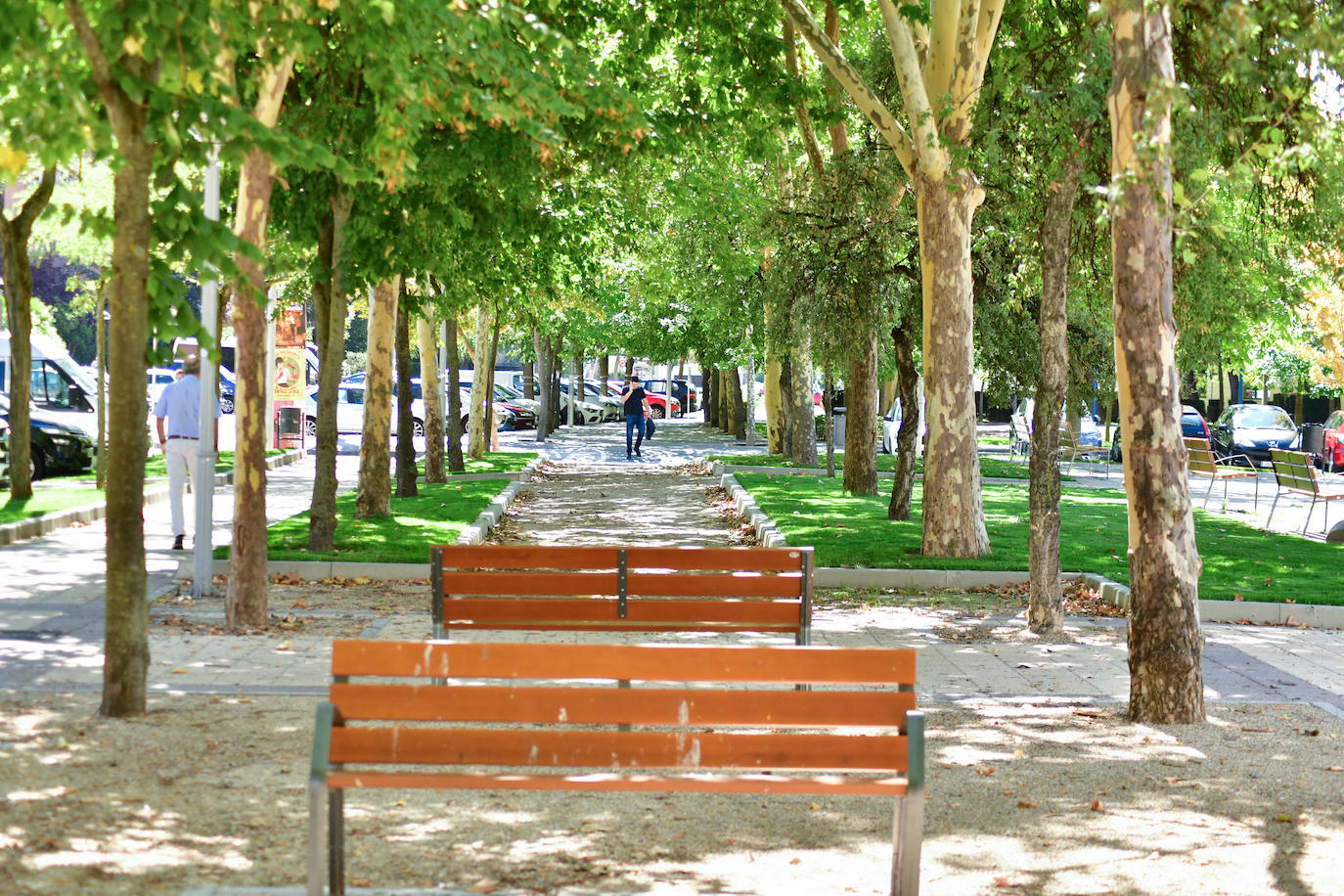 Una de las arterias principales en Huerta del Rey