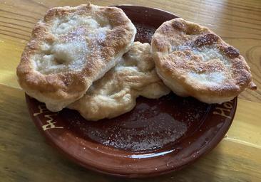 Tostas caseras de masa de pan