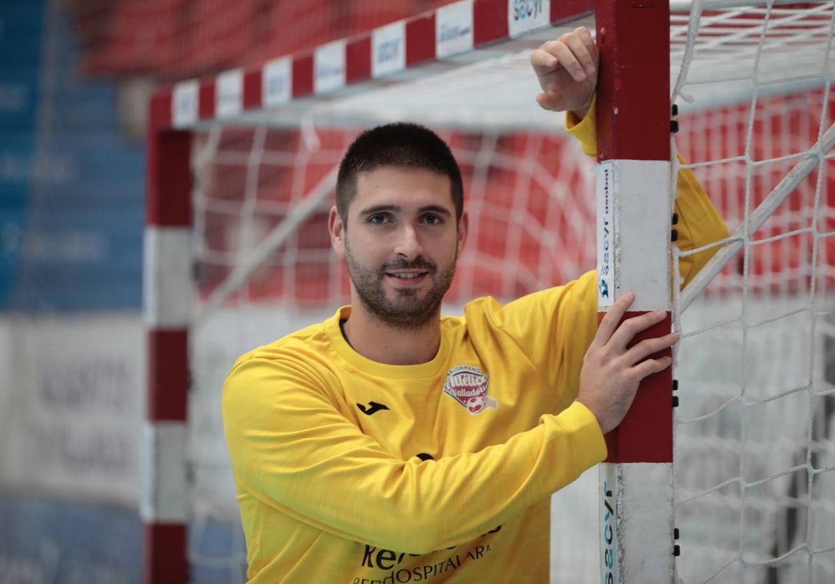 César Pérez defenderá un año más la portería del Atlético Valladolid.