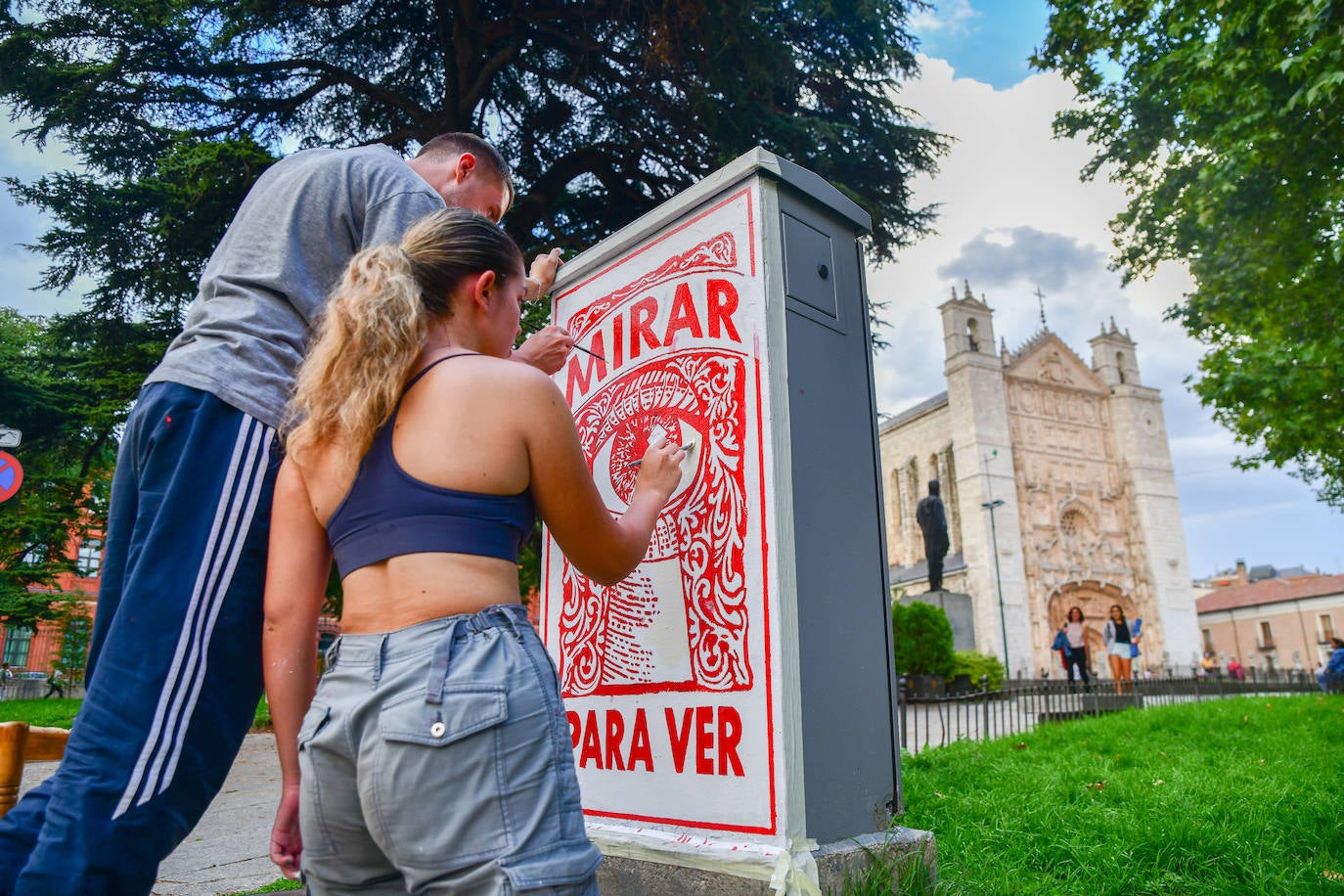 Los murales de las calles de Valladolid, en imágenes