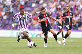 El partido entre el Real Valladolid y el Cartagena, en imágenes