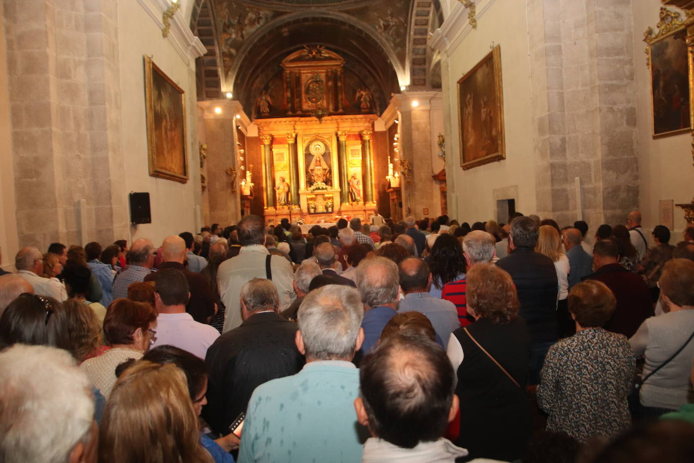 Romería de la Virgen del Henar pasada por agua