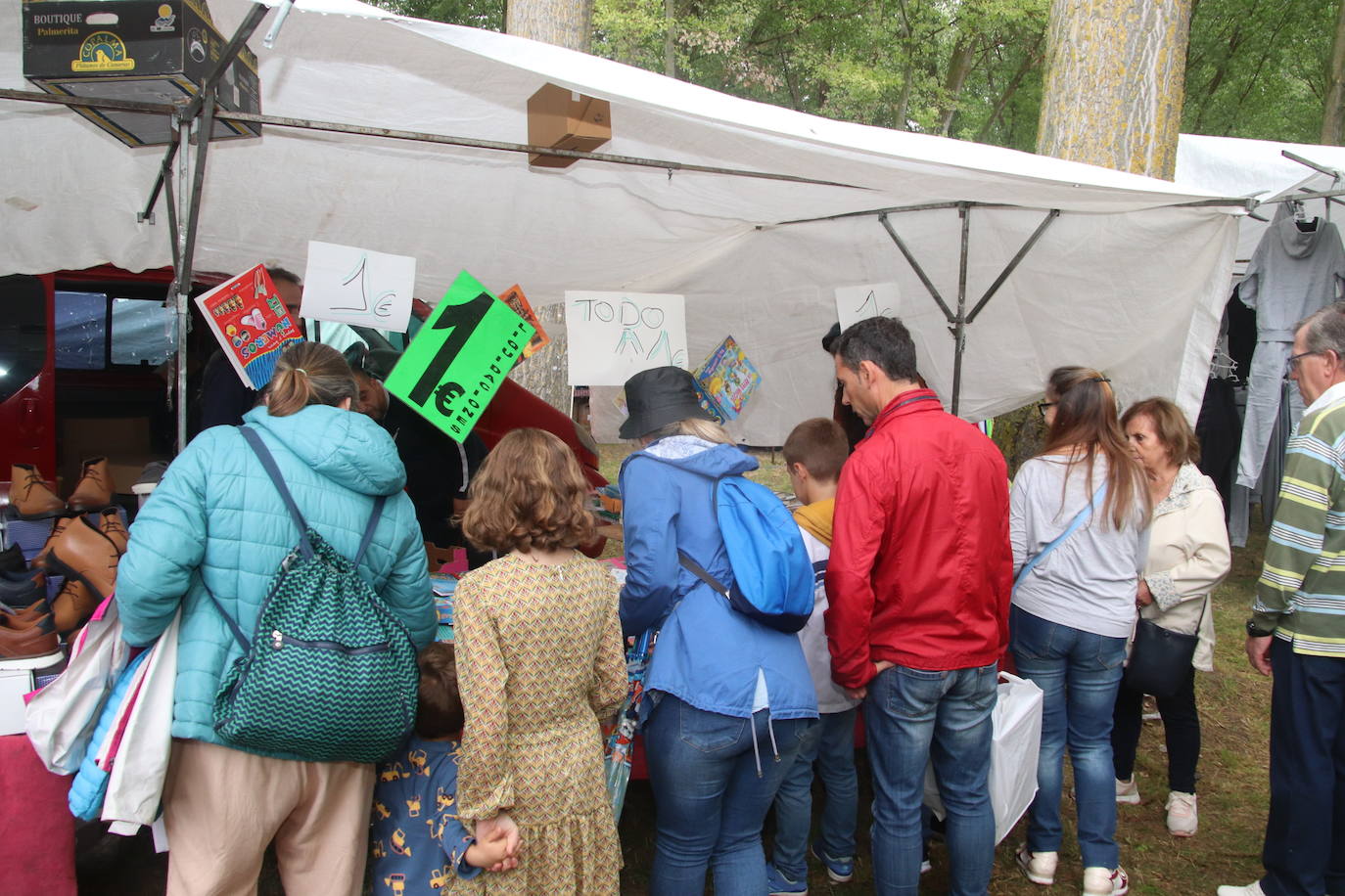 Romería de la Virgen del Henar pasada por agua