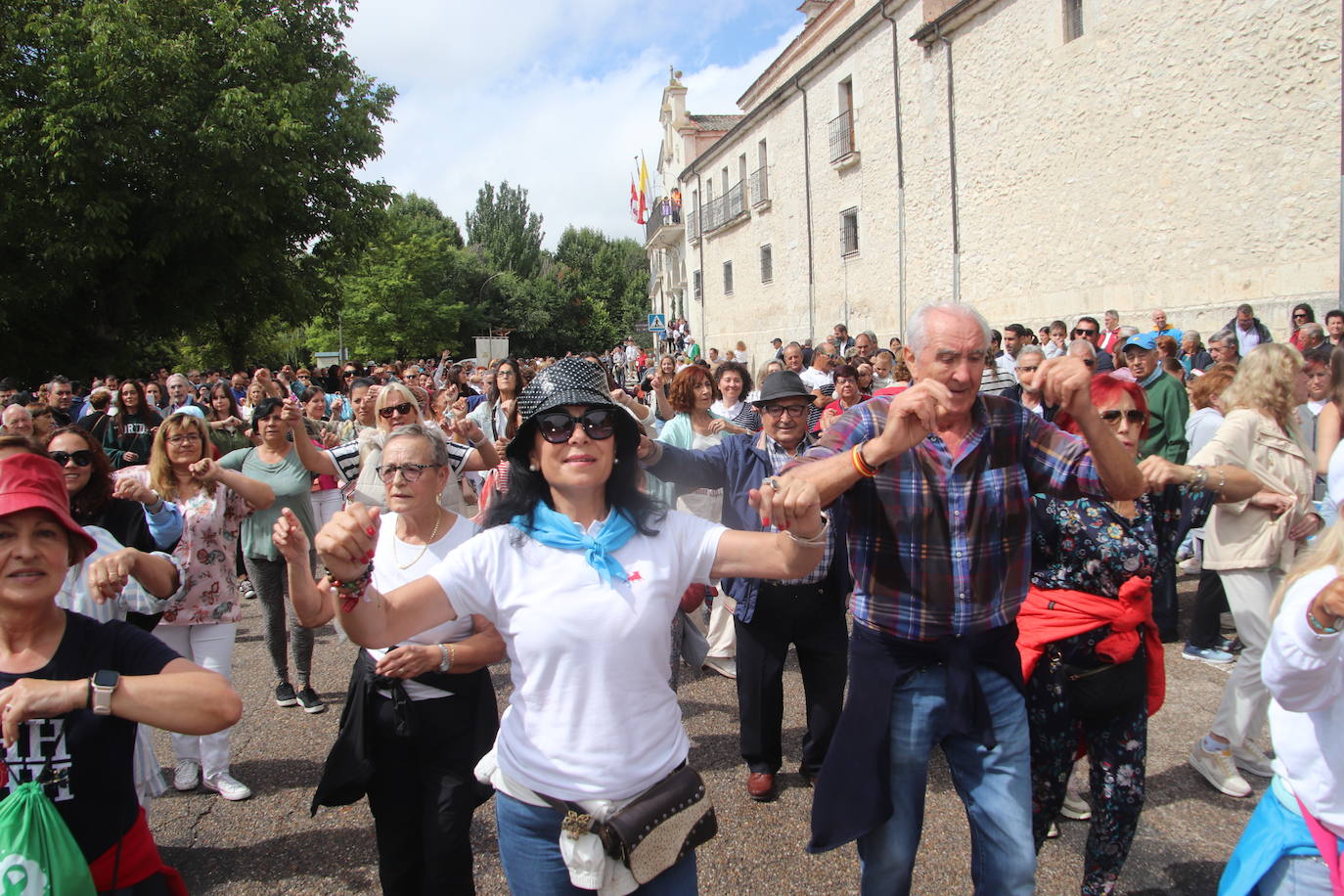 Romería de la Virgen del Henar pasada por agua