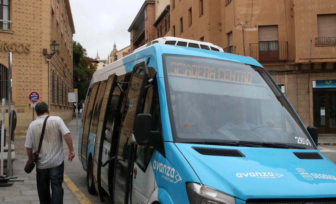 Primer ensayo con lanzaderas desde el Acueducto