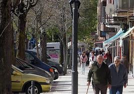 Calle Obispo Quesada de Segovia.