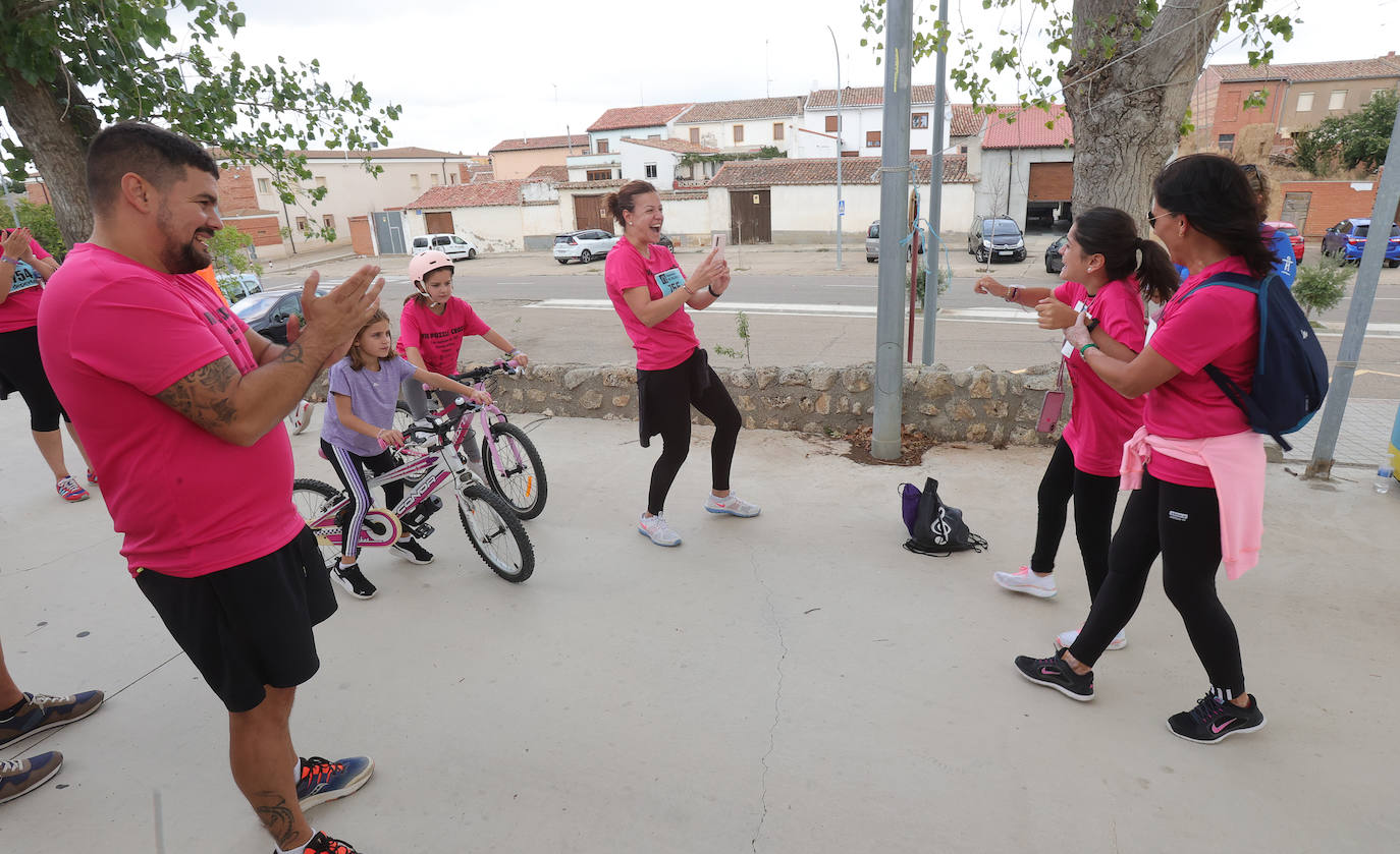 Puzzles y kilómetros solidarios en Paredes de Nava