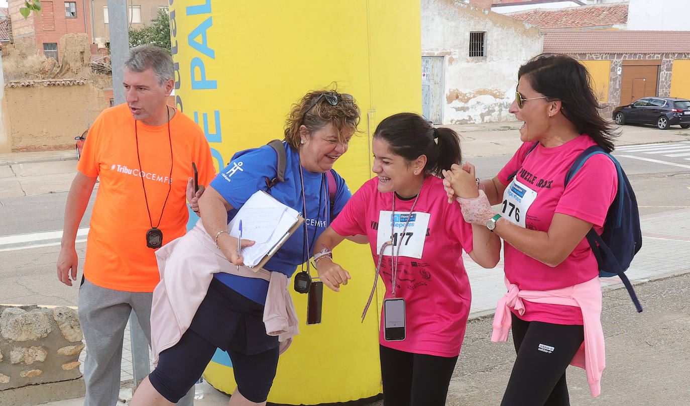 Puzzles y kilómetros solidarios en Paredes de Nava