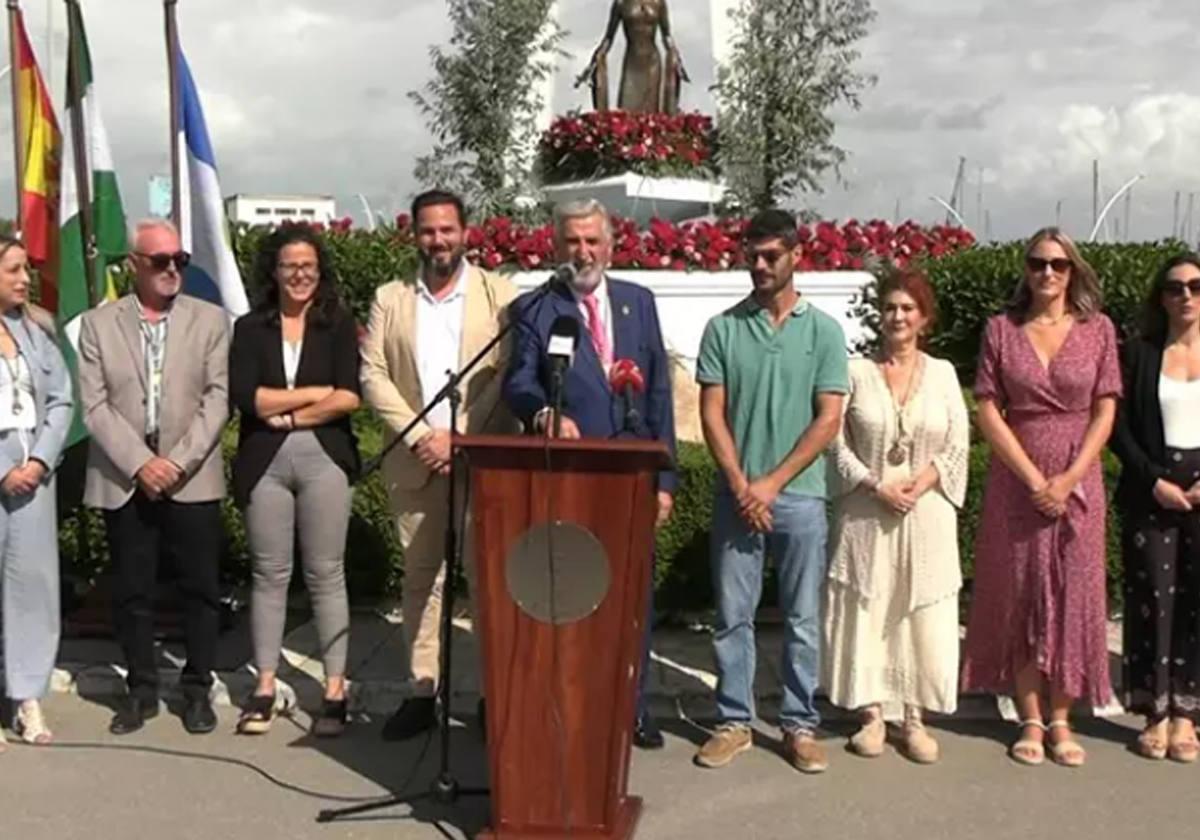 Homenaje a Rocío Jurado, en Chipiona.