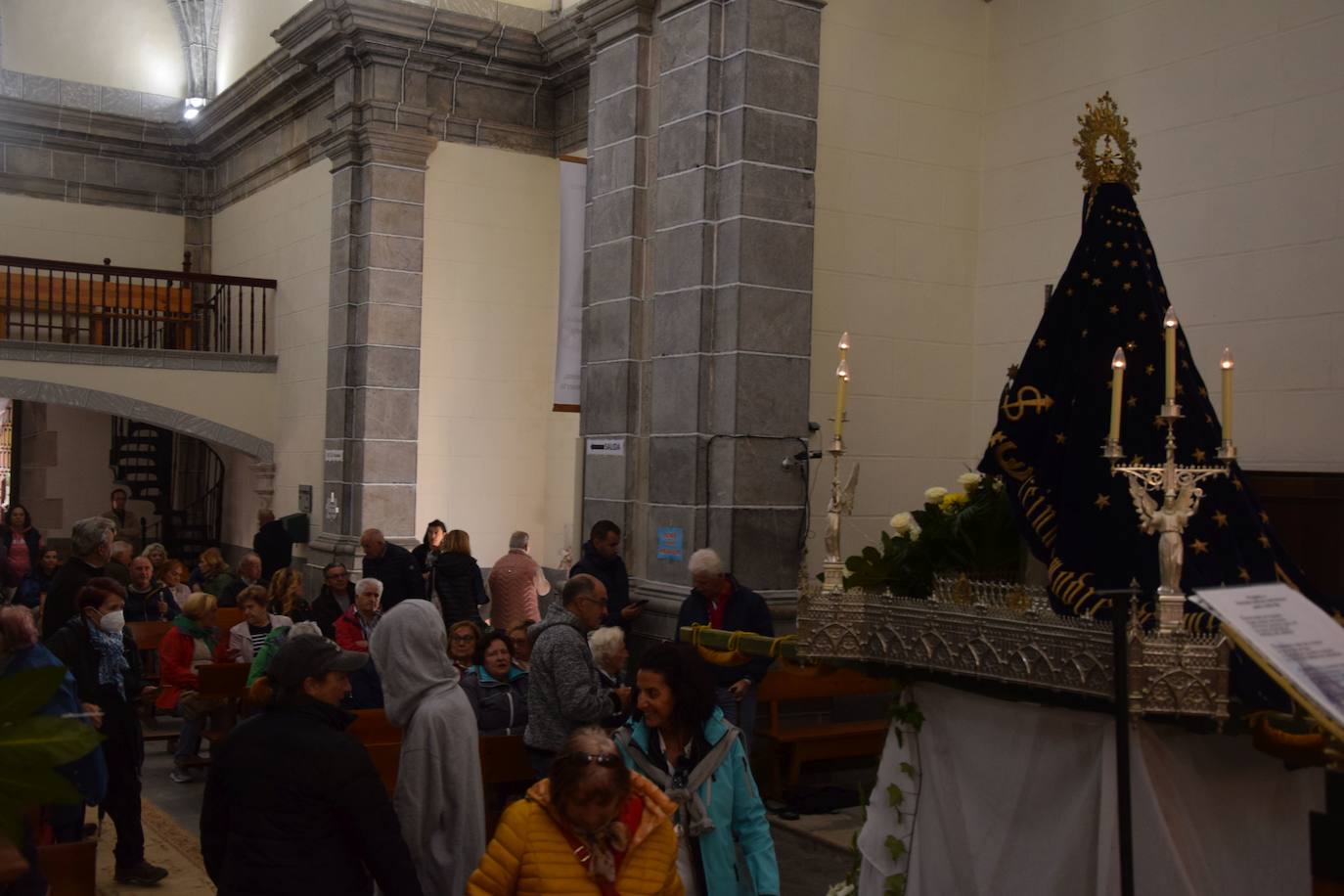 La romería de la Virgen del Brezo en Villafría de la Peña reúne a miles de fieles