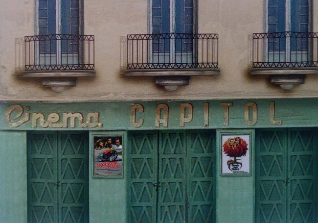 Fachada del cine Capitol, de 1931.