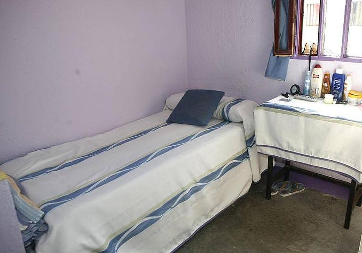 Una celda del centro penitenciario de Villanubla.