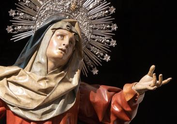 Gráfico: cofradías e imágenes que participarán en la coronación de la Virgen el sábado