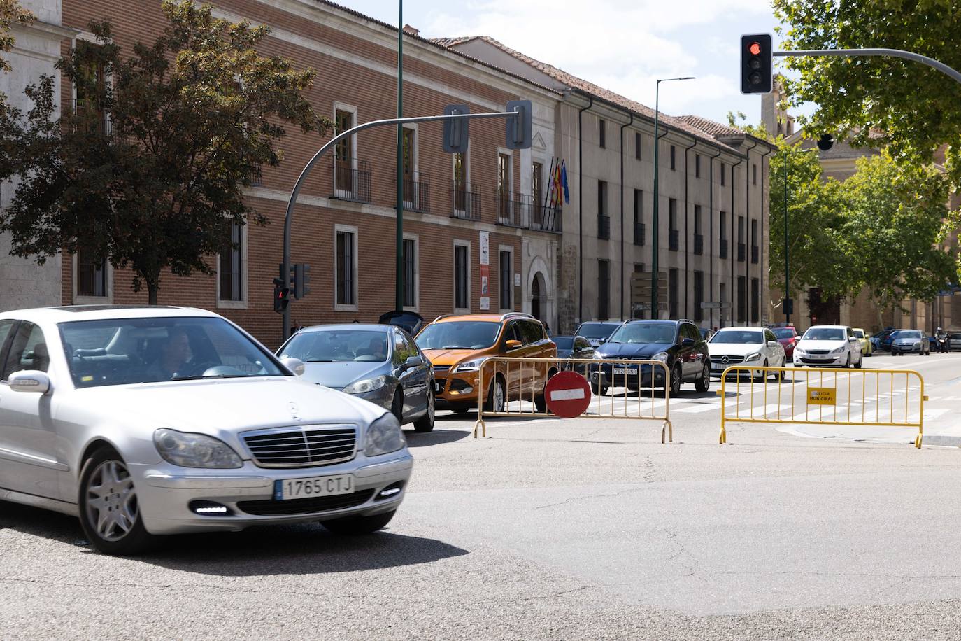 Imágenes del centro de Valladolid en el Día Sin Coche