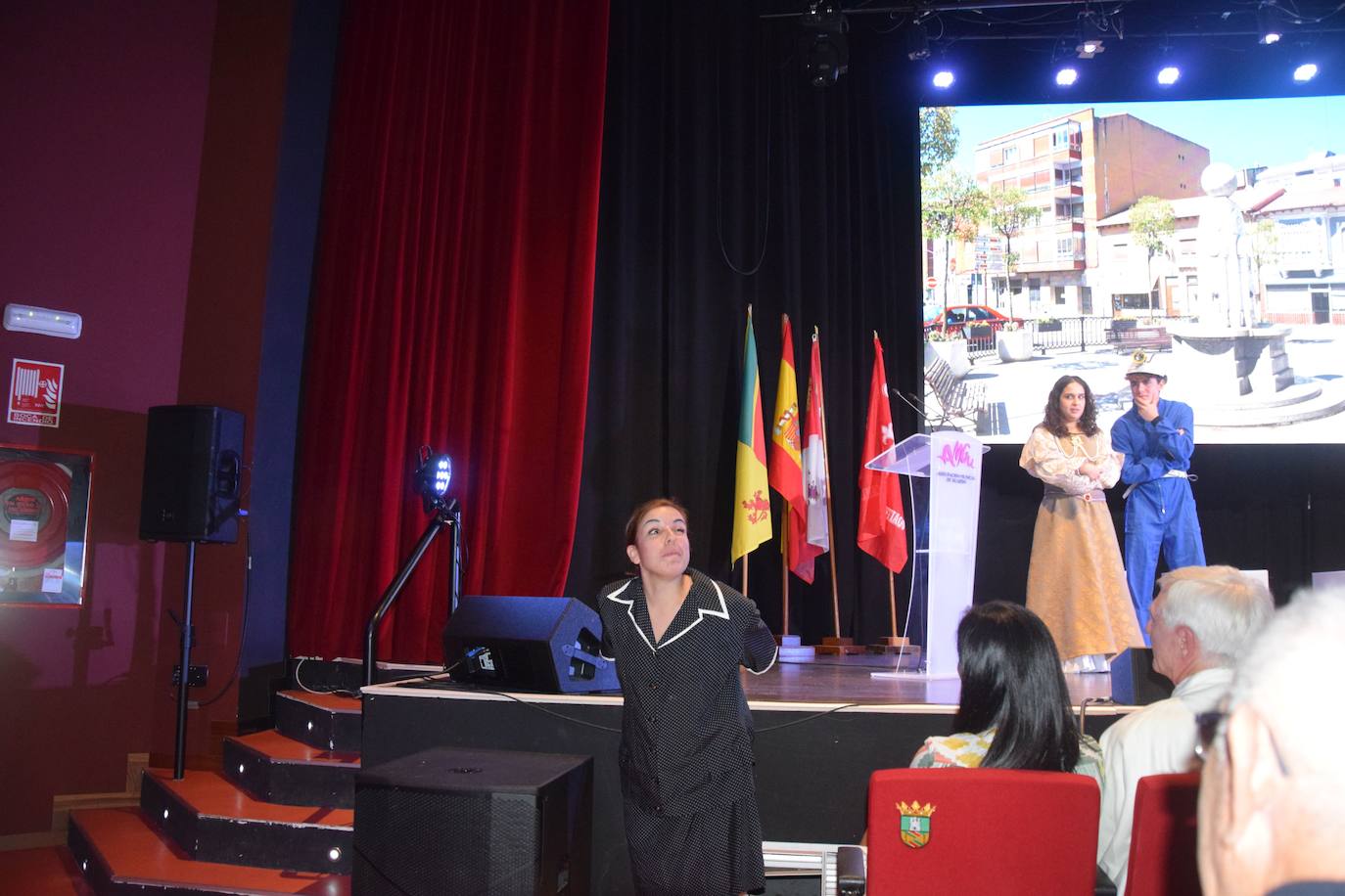 Homenaje en Guardo al peregrino