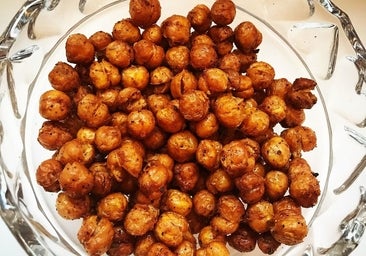 Garbanzos tostados y especiados, el snack perfecto