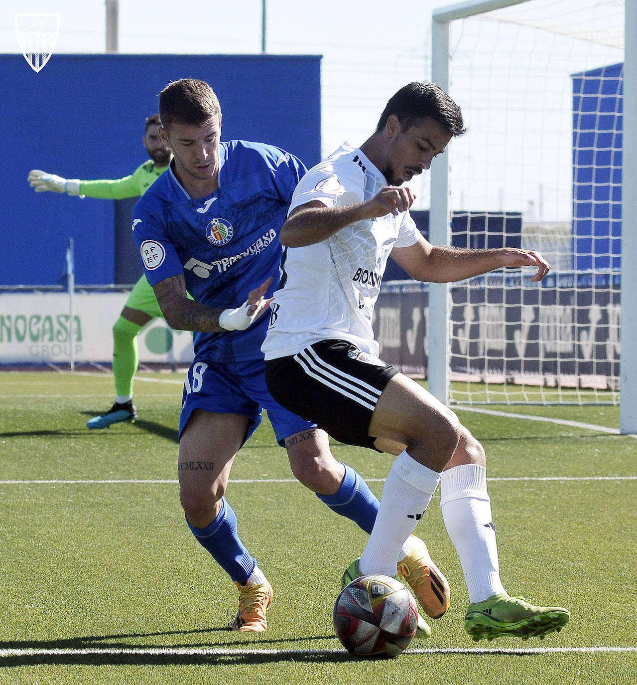 El empate entre el Getafe B y la Segoviana, en imágenes