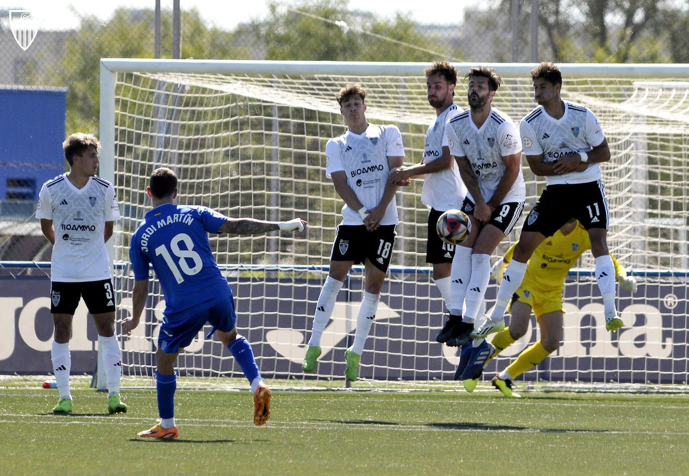 El empate entre el Getafe B y la Segoviana, en imágenes