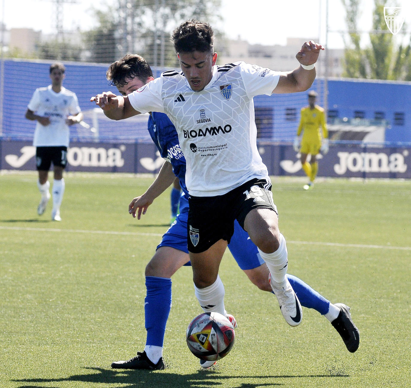 El empate entre el Getafe B y la Segoviana, en imágenes