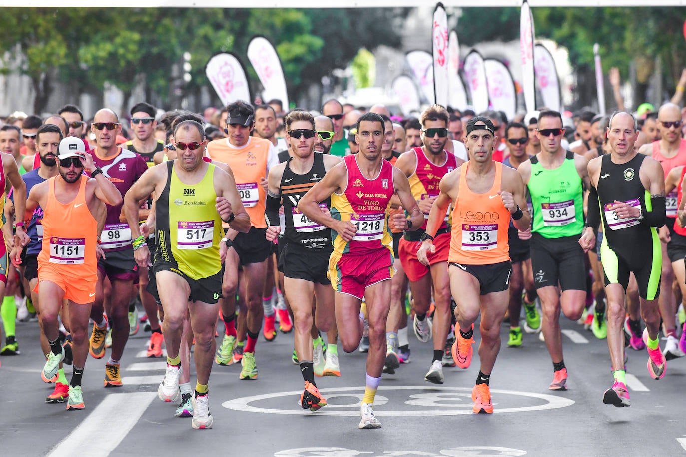 La media maratón y la legua de Valladolid, en imágenes (I)