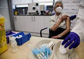 Vacunación frente al covid de la campaña anterior.