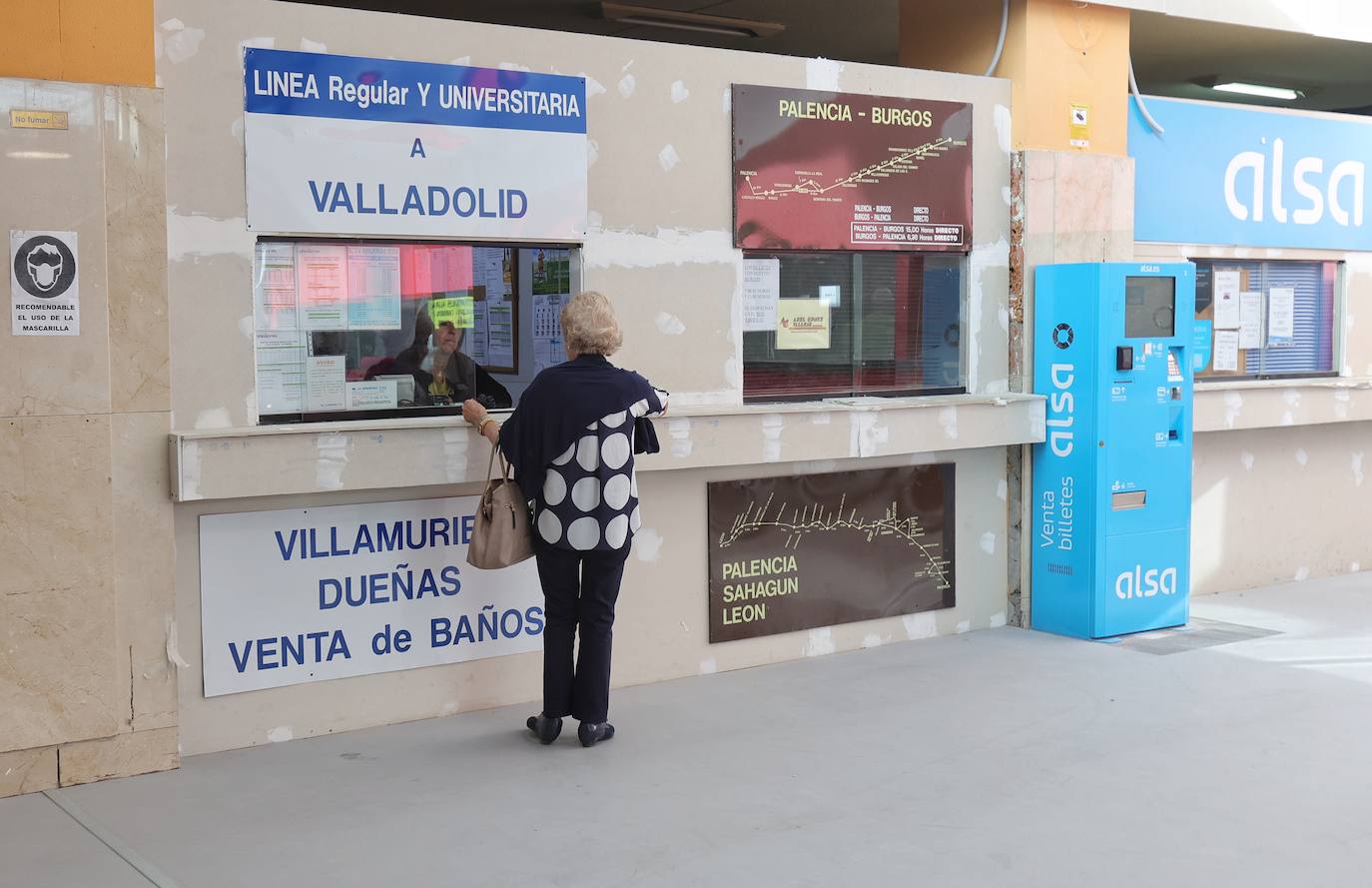 La Estación de Autobuses de Palencia se moderniza